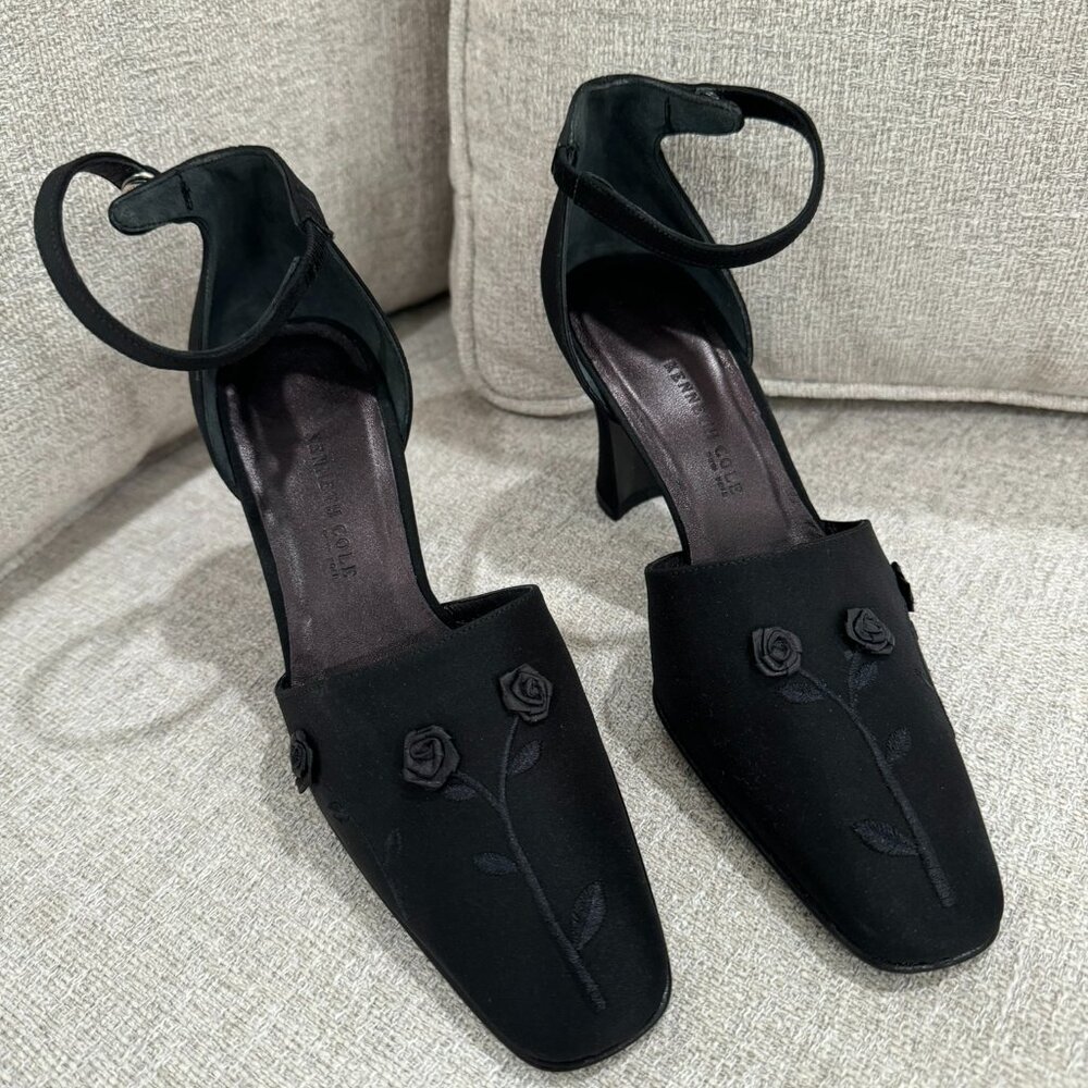 NWIB Kenneth Cole Eiffel Tower Ankle Strap Pump Size 5